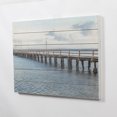 thumbnail image 2 of Pier sur la Mer Imprimé sur Panneau de Bois, 2 of 4