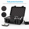 thumbnail image 2 of Funda para disco duro ORICO Caja de disco duro con protección múltiple de 3,5 pulgadas y 20 compartimentos, 2 of 5