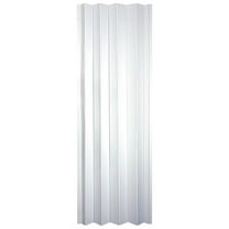 Contempra Interior Accordion Door with Magnet and Accompanying Striker for Multi Fold Interior Doors, Sand White
