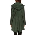 thumbnail image 5 of Women Waterproof Lightweight Rain Jacket Packable Outdoor Hooded Raincoat, 5 of 6