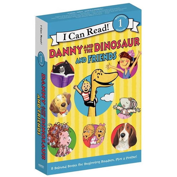 I Can Read Level 1 Danny and the Dinosaur and Friends: Level One Box Set: A Box of 8 Books for Beginning Readers, (Paperback)