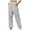 Gray, variant on Buigttklop Pants for Women 2024 Women'S Winter Windproof Pants Corset Feet Casual Outdoor Loose Sports Sweatpants