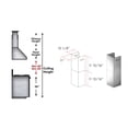 thumbnail image 3 of ZLINE KITCHEN AND BATH SKALP70WL hood accessories, 3 of 4