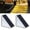 Warm White, variant on 2 Pack Solar Stair Lights, Outdoor Step Lights with Waterproof IP67, Blue Color LED Solar Light for Outside Light Decor for Stair, Deck, Front Step, Front Porch, Patio and Backyard