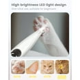 thumbnail image 6 of PAPMINI Dog Grooming Kit with LED Display & Light, 35dB Ultra-Quiet Dog Clippers, Cordless Dog Hair Trimmer, Type-C Rechargeable Pet Grooming Clippers for Paws, Ears, Face, & Body, 6 of 10