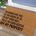 thumbnail image 5 of Giyblacko Area Rug Door Mats Fun Mat Holiday Mat Welcome Door Mat Polyester Door Mat, 5 of 5