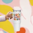 thumbnail image 4 of 40oz Mom Tumbler With Handle,Cool Mother Club Gifts,Mothers Day Gifts, Mama Birthday Gift From Kids,Mama To Be, New Mom Gift - Mother Coffee Cups with Straw and Lid，travel mug, 4 of 6