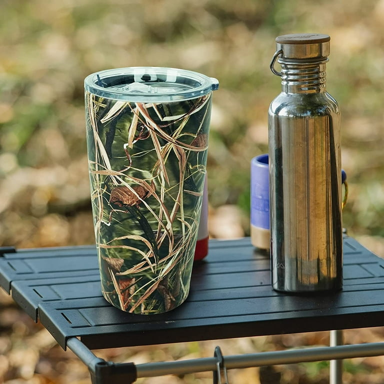 Stainless Steel Camo Tumbler Double Wall Vacuum Insulated Coffee