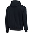 thumbnail image 3 of Men's Dunbrooke Navy New England Patriots Craftsman Thermal-Lined Full-Zip Hoodie, 3 of 4