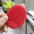 thumbnail image 6 of Cradle Cap Brush,Heavy-Duty Bath Brush with Suction Cup Handle,Reusable Silicone Massage Brush,Exfoliating and Massaging,Essential for Sensitive Dry Skin,1.97x2.56x0.79 inch (Rose Red), 6 of 9