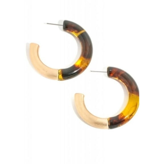Round Hoop Earrings