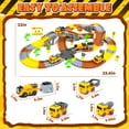 thumbnail image 4 of JoyStone 235 PCS Construction Race Tracks Toys, 4 PCS Construction Truck Car and Flexible Track Play Set, Engineering Toys for Boy Girls, 4 of 12