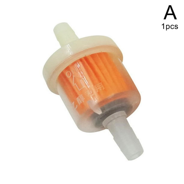 Filtro de combustible de gas en línea (1-10 unidades) para cortacésped de motor pequeño, filtro de aceite E4 Q8I5