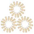 thumbnail image 1 of unbranded 50Ud Bases Para Colgantes Doradas Con Forma Rectangular Ideales Para Llaveros Y Collares, 1 of 7