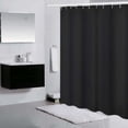 thumbnail image 2 of Waterproof Shower Curtains Polyester Fabric Shower Curtain with Liner Machine Washable Bathroom Curtain With Hooks (Hotel Quality), 2 of 7