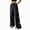 Black, variant on Edvintorg Womens Joggers Bowknot Elastic Waisted Loose Casual Wide Leg Athletic Pant with Drawstring Women’S Clothing Black S
