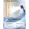 thumbnail image 3 of Vaporizador de viaje Iron Sundu 2 en 1, 110-240 V, doble voltaje, 1100 W, 3 of 7