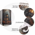 thumbnail image 6 of Halloween Forest Shower Curtain Set ，Waterproof Fabric Shower Curtains Pumpkin Lamp Mysterious Castle Shower Curtains for Bathroom,Bathroom Decor 54x"78", 6 of 6