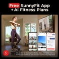 thumbnail image 6 of Sunny Health & Fitness Stair Stepper with Resistance Bands, Bluetooth SunnyFit App & 400 LB Capacity, 6 of 10