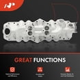 thumbnail image 4 of A-Premium Aluminum Dual Carburetor Intake Manifold Compatible with Ford Mercury Flathead V8-2-Barrel 1949-1953, Replace for# 91015985, 4 of 6