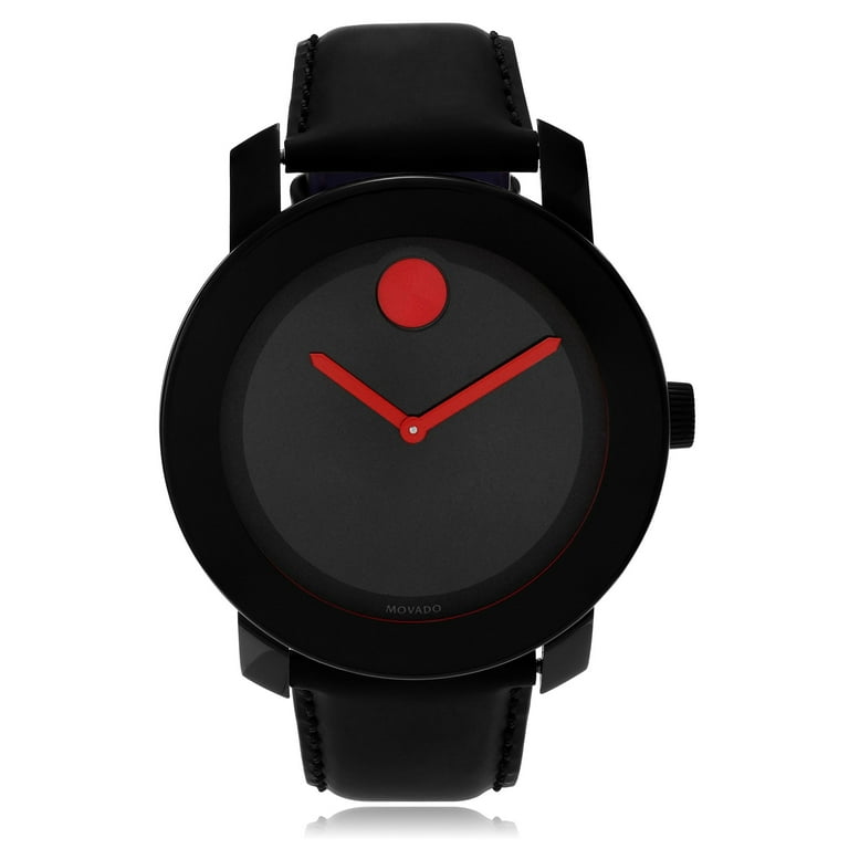 Red movado watch deals