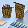 thumbnail image 4 of Kdxio Telescopic Pencil Bag Pen Holder Stationery Case,Stand-up Retractable Transformer Bag Organizer for Christmas Holiday(Beautiful Sunflower), 4 of 6