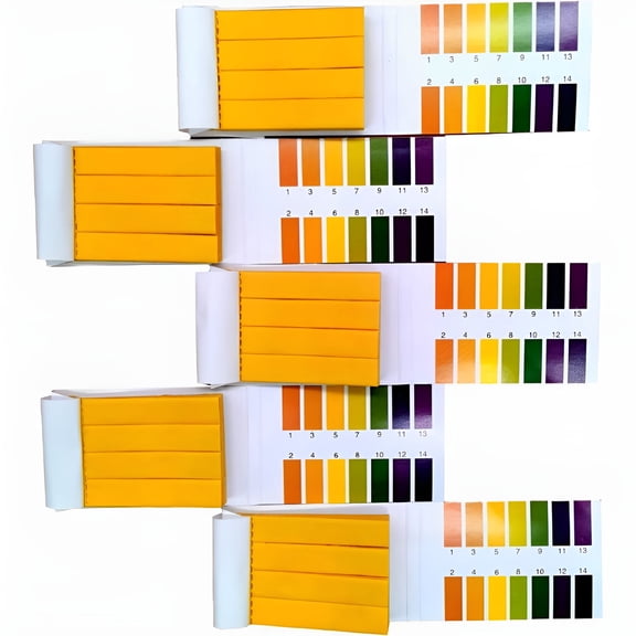 QARUN 2026 New Ph Test Strips,5 Packs of 400 Strips Ph 1-14 Test Paper for Urine,Saliva,Drinking Water,Pool,Spa,Soap,Fish Tank and Liquids