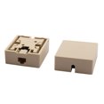 thumbnail image 2 of RJ45 8P8C Cat5 Ethernet Network Cable Wall Surface Mount Connector Box 5 Pcs, 2 of 3
