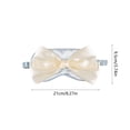 thumbnail image 3 of Deeceymbur Silky Smooth Bow Eye Mask Soft Light Blocking Cover For Eye Fatigue Relief, 3 of 6