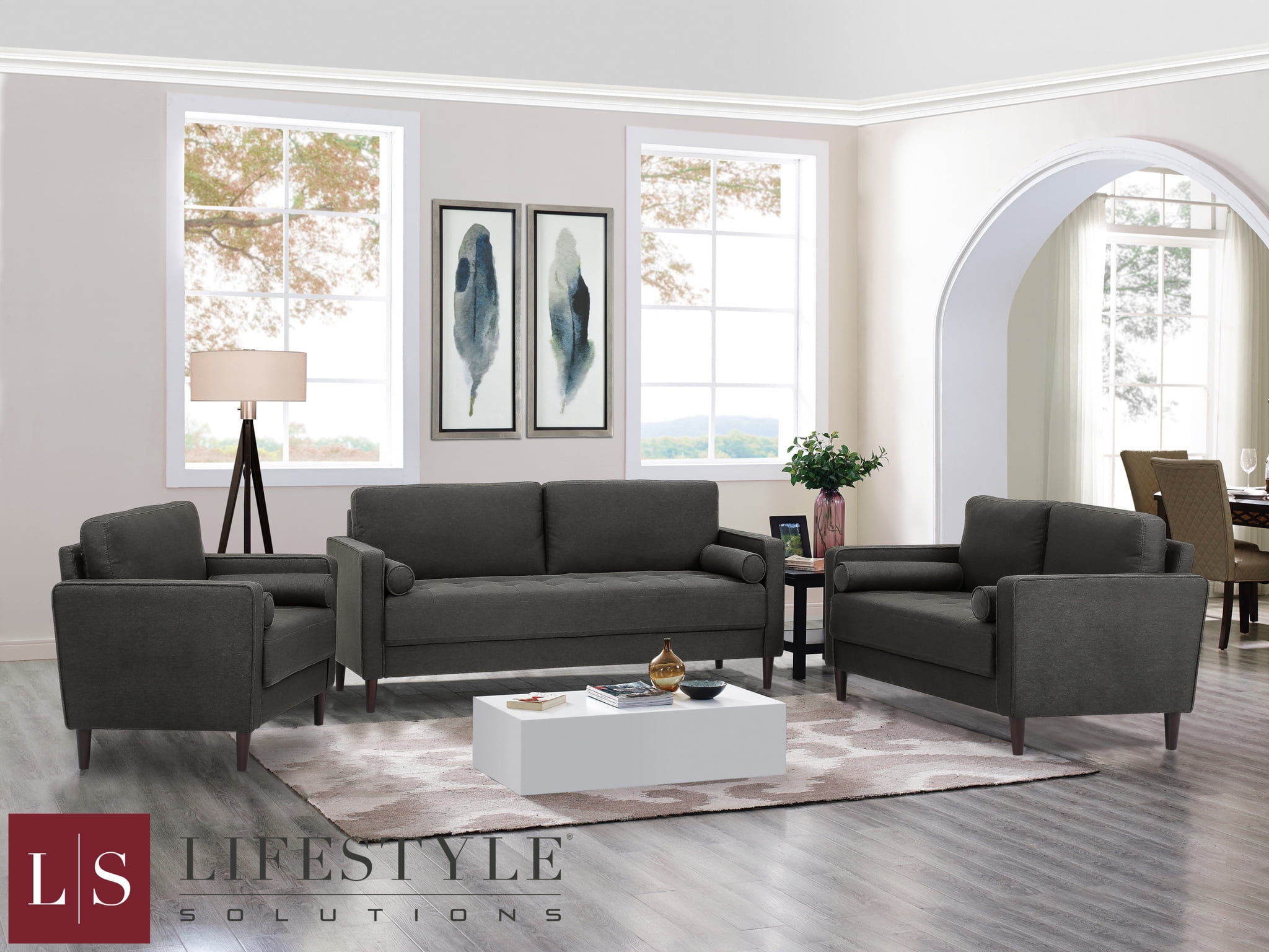 Lifestyle Solutions Lorelei Living Room Collection 