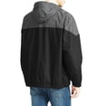 thumbnail image 2 of SUNSIOM Men’s Full Zip Waterproof Jackets Long Sleeve Contrast Color Loose Hoodies Spring Hooded Sweatshirts, 2 of 6