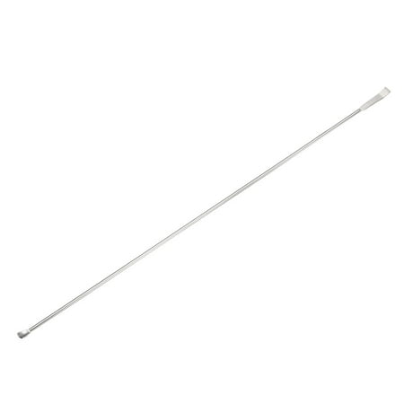 Uxcell 450mm 2 in 1 Double Head Stainless Steel Micro Lab Sampling Spoon 1 Pack