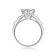 thumbnail image 4 of 3 Carat Moissanite Engagement Ring D Color VVS1 Clarity Moissanite Wedding Sets for Women S925 Sterling Silver Bridal Sets Wedding Rings Size 5-9, 4 of 11