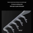 thumbnail image 3 of Juego de peines voluminizadores de dientes anchos para hombres y mujeres, para dar volumen y crear ondas con estilo, 3 piezas, color gris., 3 of 5