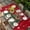 Red, variant on Red Christmas Tree Table Cloths for 4 Foot Rectangle Tables, Xmas Trees Snowflake Winter Holiday Patio Waterproof Elastic Fitted Tablecloths, Washable Rectangular Table Cover for Camping