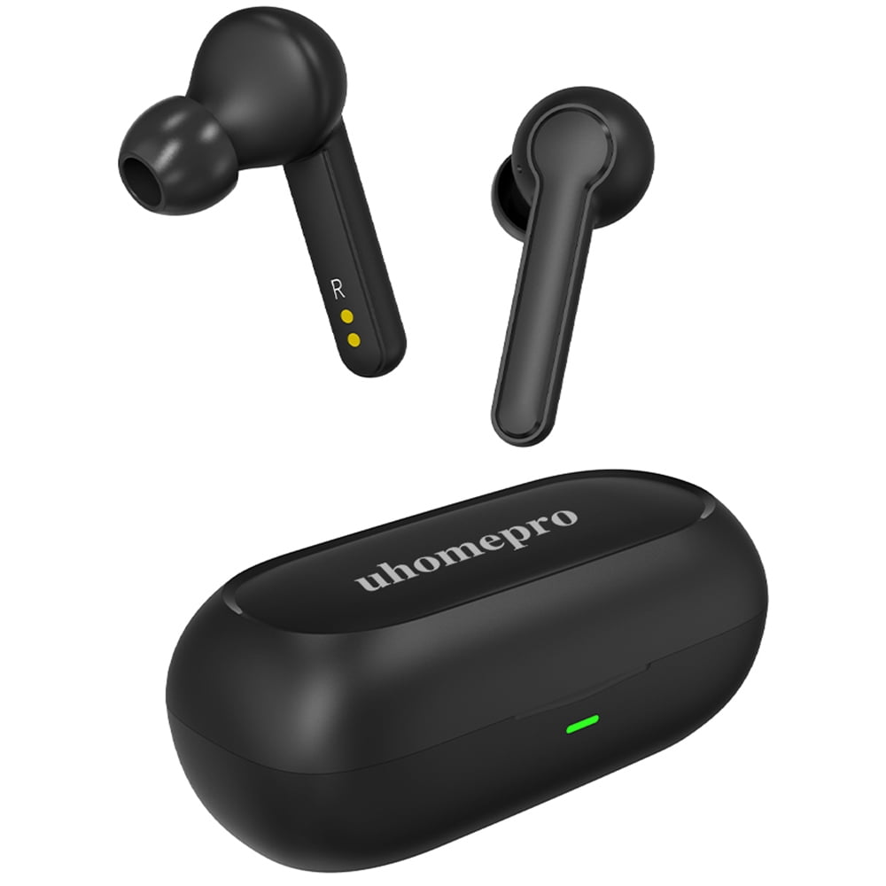 157 Long Battery Life Anti-Sweat Earplugs Gym Running Wireless Bluetooth Earbuds with Portable Charging Case in-Ear Noise Cancelling Stereo Headset for All Smartphones 