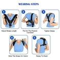thumbnail image 6 of Posture Corrector Upper Back Brace for Women and Men Neck Shoulder Back Support Brace Pain Relief Belt for Women Men Braces Spine Straightener Full Adjustable & Breathable, 6 of 10