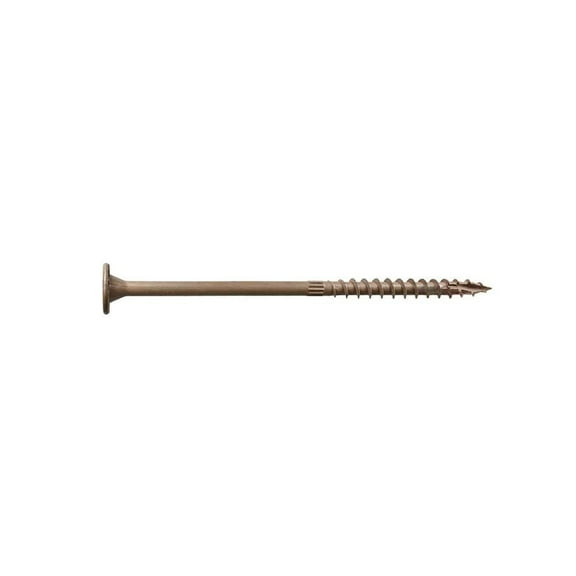 Simpson Strong-Tie SDWS22600DB Strong-Drive SDWS Timber Screw Exterior Grade  0.220 in. x 6 in. T40, Tan 500-Qty
