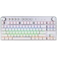 thumbnail image 1 of Clavier de Jeu Mécanique Filaire MK11, Magic-Finer USB et Sans Fil BT 3.0 Rétroéclairage RGB Commutable 87 Touches Clavier de Jeu, 1 of 8