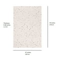 thumbnail image 4 of 3 Sprouts Foam Puzzle Play Mat with Interlocking EVA Tiles for Toddlers, Babies and Kids in Terrazzo Palest Pink, 4 of 8
