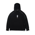 thumbnail image 4 of Niepce Inc Black Japanese Streetwear Men's Techwear Hoodie, 4 of 7