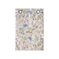 thumbnail image 1 of Botanical Hanging Pocket Organizer, Berry Pastel Spring Growth Herbs Leaves Botanical Floral Foliage, Printed Polyester Storage Bag with Pockets, 14" x 20", Eggshell and Multicolor, 1 of 2