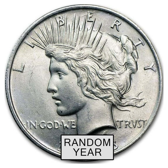 1922-1925 Peace Silver Dollar BU (Random Year)