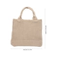 thumbnail image 2 of WASHWEPE Tote De De En Color Khaki Para Mujer Con Gran Capacidad Y Chic, 2 of 6