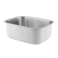 thumbnail image 5 of DAX Single Bowl Undermount Kitchen Sink, 18 Gauge Stainless Steel, Brushed Finish, 23-1/2 x 17-3/4 x 9 Inches (DAX-2317), 5 of 9