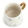 thumbnail image 2 of Thyme & Table Grès Tasse à café Love 20 fl oz, Blanc, 2 of 4