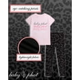 thumbnail image 6 of Baby Phat Girls Leggings Set - Lightweight Short Sleeve Graphic Tee and Leggings for Girls 2 Piece, 6 of 7