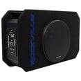 thumbnail image 4 of Rockville RMW8A 8" 800 Watt Ported Powered Truck Subwoofer In Slim Enclosure, 4 of 11