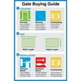 thumbnail image 2 of Regalo Easy Step Extra Tall Walk Thru Baby Safety Gate, Fits Openings 29-36.5 Inches, Platinum, 2 of 5