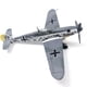 thumbnail image 2 of 1/72 BF109F-4 Metal de fundición a modelo de para conmemorar o Hugo Juguetes de aviones fundidos, 2 of 9